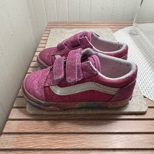 Glitter Vans size 7.5